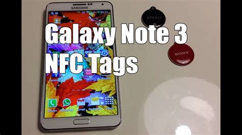 samsung galaxy note 3 nfc tags|nfc Samsung uk.